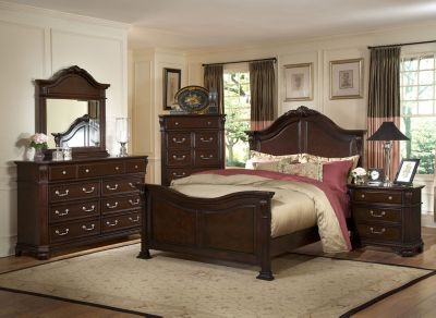 New Classic Emilie 4 Piece King Bedroom Set Homemakers Furniture