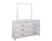 New Classic Biscayne Gray Dresser & Mirror small image number 2