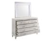 New Classic Valentino Whtie Dresser with Mirror small image number 4
