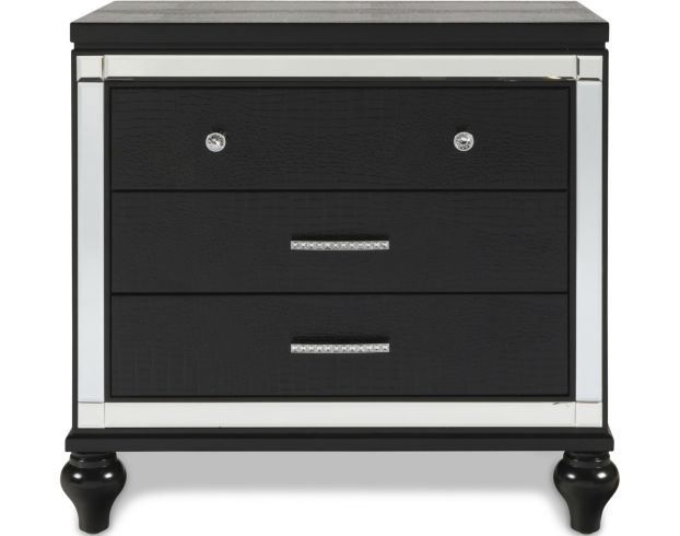 New Classic Valentino Black Nightstand large image number 1