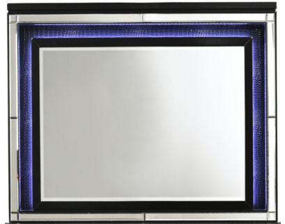 New Classic Valentino Black Lighted Mirror