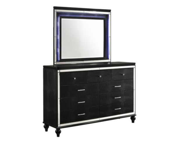 New Classic Valentino Black Dresser with Mirror large image number 5