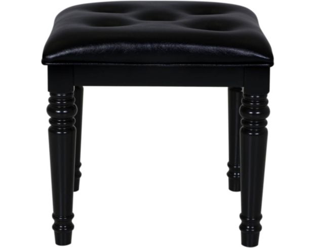 New Classic Valentino Black Vanity Stool large image number 1