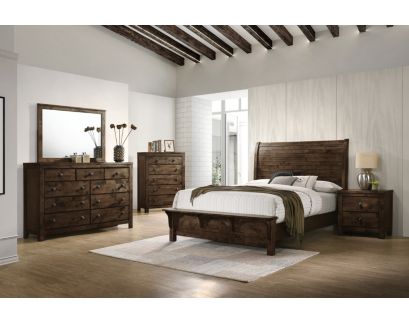 New Classic Blue Ridge Queen Bed