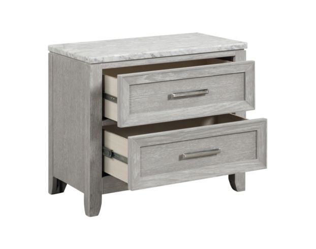 New Classic Fiona Mist Gray Nightstand large image number 3