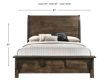 New Classic Blue Ridge 4-Piece King Bedroom Set small image number 16