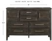 New Classic Andover Nutmeg Dresser small image number 7