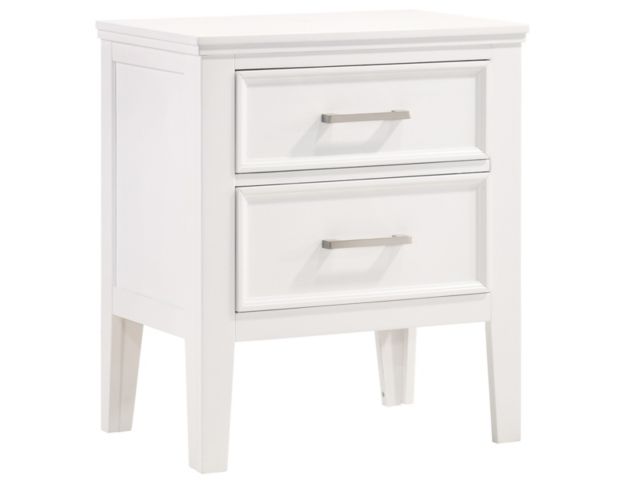 New Classic Andover White Nightstand large image number 2