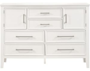 New Classic Andover White Dresser
