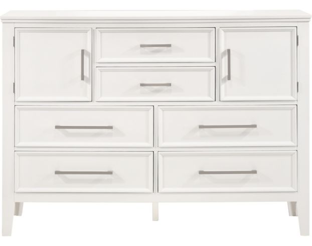 New Classic Andover White Dresser large