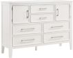 New Classic Andover White Dresser small image number 2