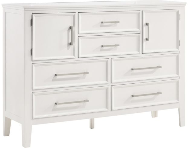 New Classic Andover White Dresser large image number 2