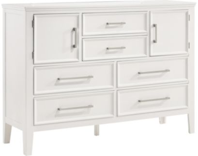 New Classic Andover White Dresser