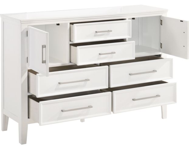 New Classic Andover White Dresser large image number 3