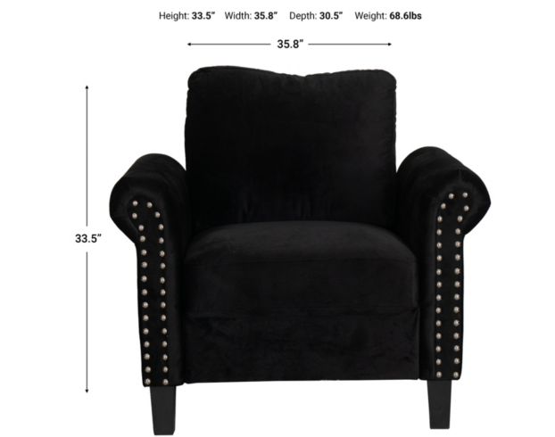 New Classic Alani Black Chair large image number 5