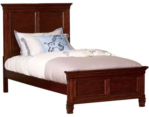 New Classic Tamarack Cherry Twin Bed large image number 1