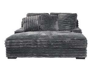 New Classic Embrace Charcoal Dual Chaise Lounge