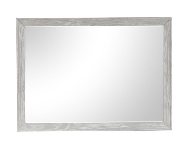 New Classic Fiona Mist Gray Dresser Mirror large image number 1