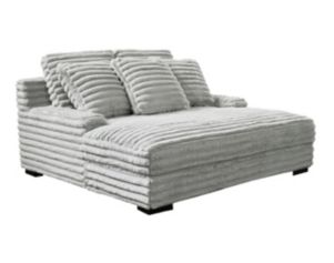 New Classic Embrace Gray Dual Chaise Lounge