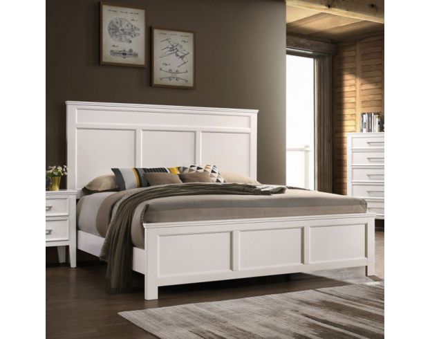 New Classic Andover White Queen Bed large image number 6