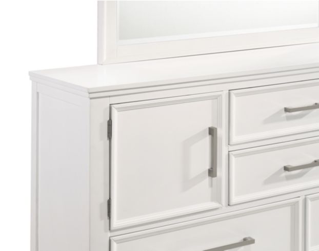 New Classic Andover White 4-Piece Queen Bedroom Set large image number 15