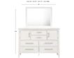 New Classic Andover White 4-Piece Queen Bedroom Set small image number 19