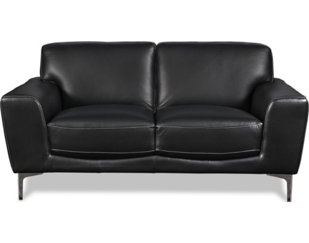 New Classic Carrara 100% Leather Loveseat large image number 1
