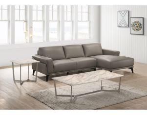 New Classic Lucca 2-Piece 100% Leather Sofa