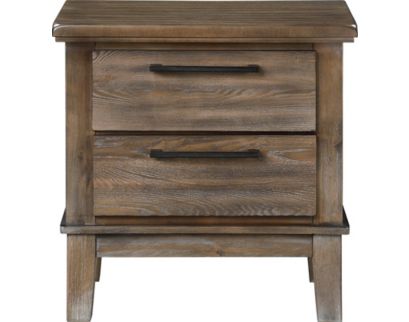 New Classic Cagney Vintage Gray Nightstand