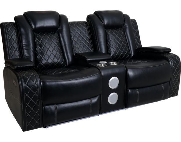 New Classic Orion Power Loveseat with Console large image number 3
