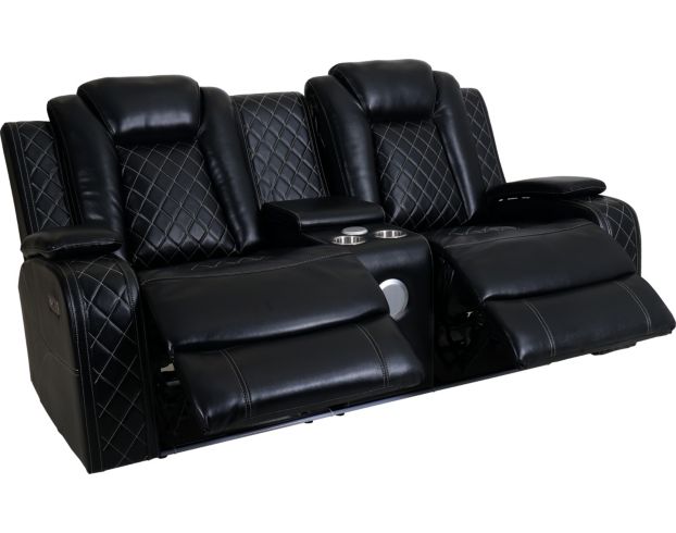 New Classic Orion Power Loveseat with Console large image number 4