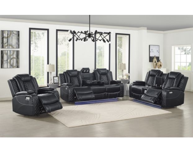 New Classic Orion Power Loveseat with Console large image number 12