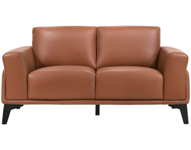 New Classic Como 100% Leather Loveseat large image number 1