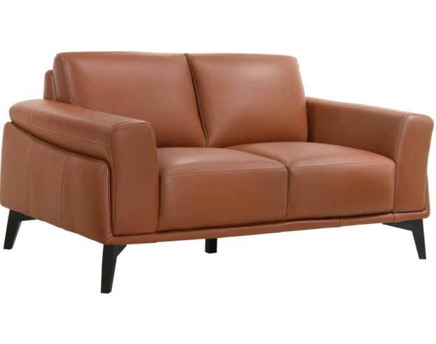 New Classic Como 100% Leather Loveseat large image number 3
