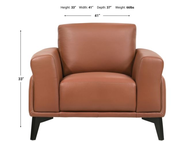New Classic Como 100% Leather Chair large image number 6