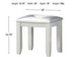 New Classic Harlequin Vanity Stool small image number 3