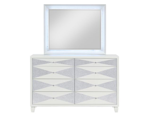 New Classic Harlequin Dresser with Mirror large image number 1