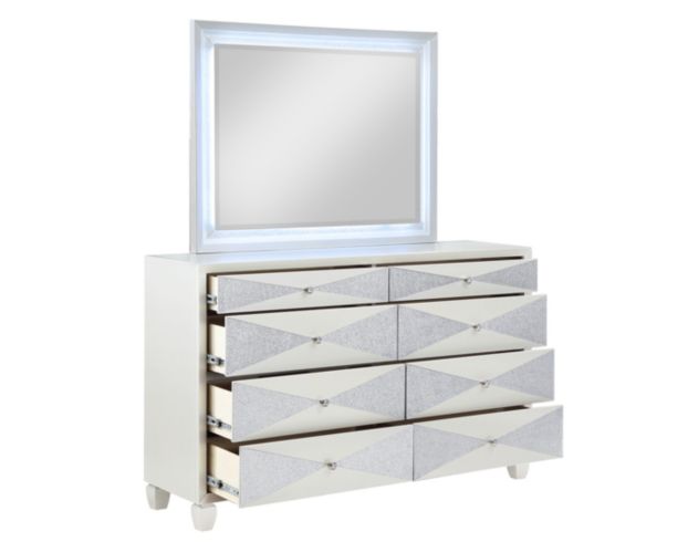New Classic Harlequin Dresser with Mirror large image number 3