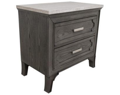 New Classic Lisbon Gray Nightstand