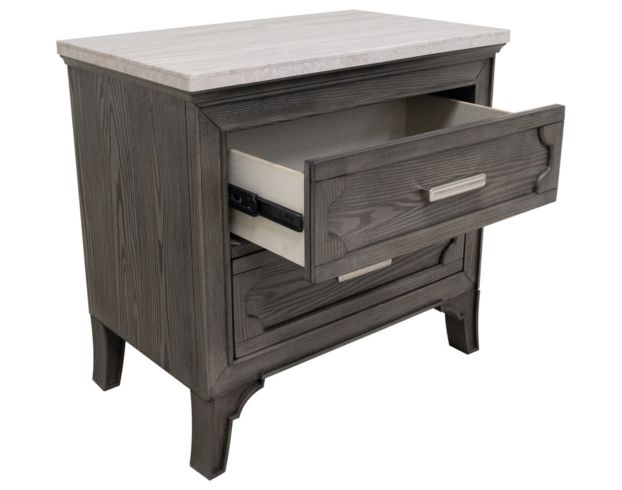 New Classic Lisbon Gray Nightstand large image number 3