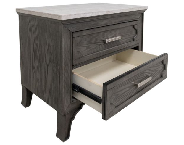 New Classic Lisbon Gray Nightstand large image number 4