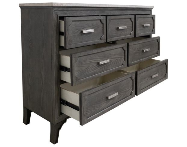 New Classic Lisbon Gray Dresser large image number 2