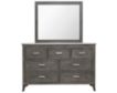 New Classic Lisbon Gray Dresser Mirror small image number 3