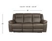 New Classic Taggart Leather Reclining Sofa small image number 9