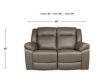 New Classic Taggart Leather Reclining Loveseat small image number 8