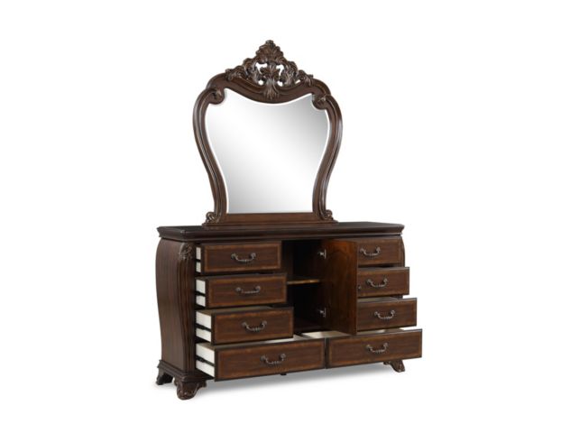New Classic Montecito Dresser with Mirror large image number 3