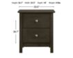 New Classic Aries Gray Nightstand small image number 8