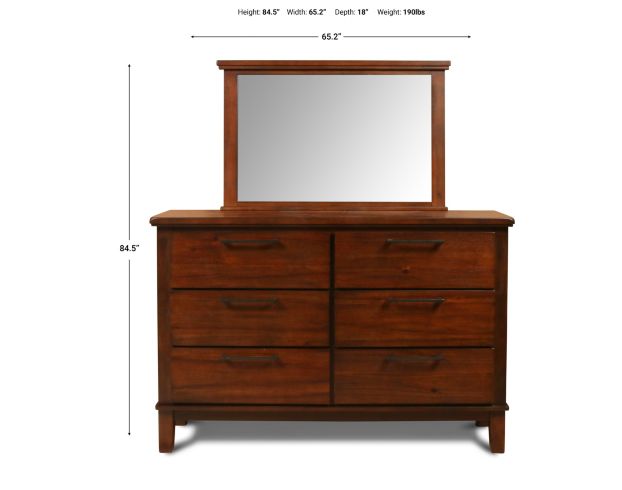 New Classic Cagney Vintage Dresser With Mirror large image number 8