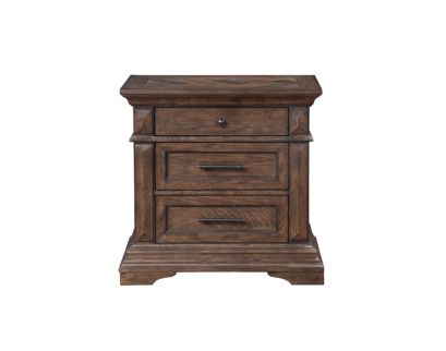 New Classic Mar Vista Brushed Walnut Nightstand