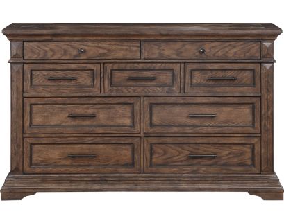 New Classic Mar Vista Brushed Walnut Dresser